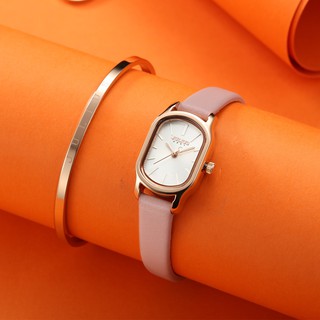 [Julius Mall Store] Đồng hồ nữ Julius JA-1112 dây da