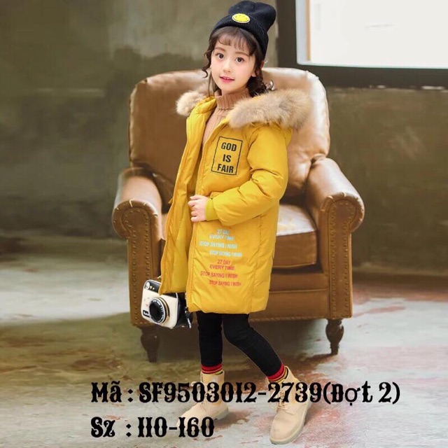 Aoa phao bé gái