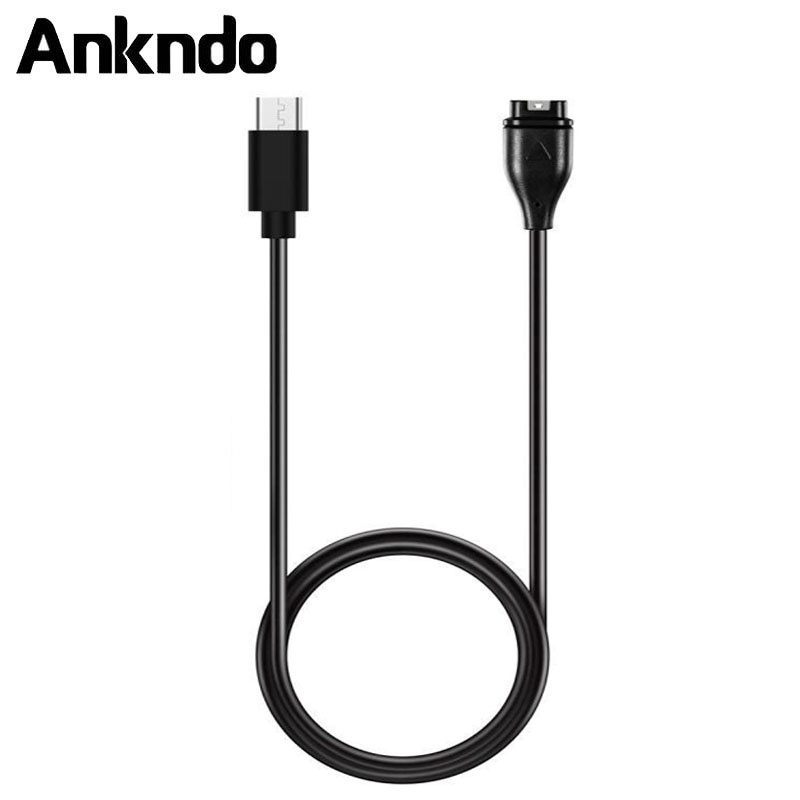 Cáp Sạc Ankndo USB Cho Garmin Fenix 5/5S/5X Plus 6/6S/6X Pro Sapphire Venu Vivoactive 4/3 945 245 45 Quatix 5
