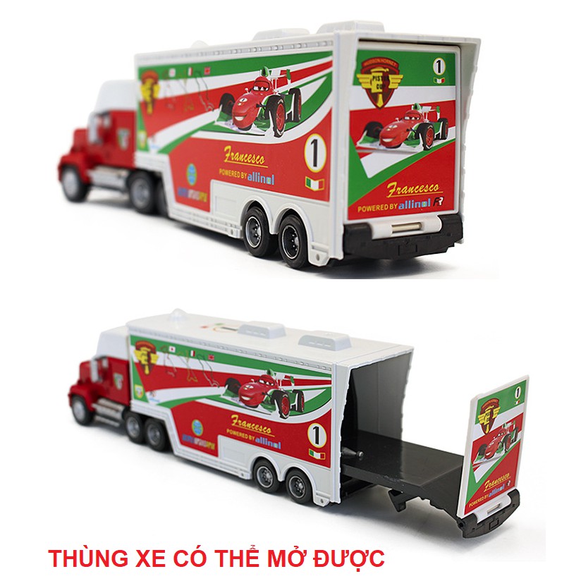 Mô hình xe ô tô tải bằng sắt mô hình nhân vật Lightning Mc Queen car 3 Vương Quốc xe hơi số 1