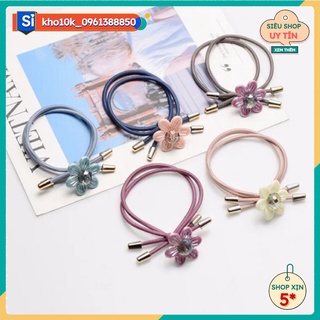 Sỉ 10 buộc hình hoa sáu cánh đơn giản 37k
