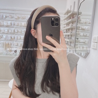 BỜM BỌC LỤA BẢN NHỠ CAO CẤP⚡FREESHIP⚡ẢNH THẬT BỜM LỤA TRƠN PHỒNG BASIC HÀN QUỐC