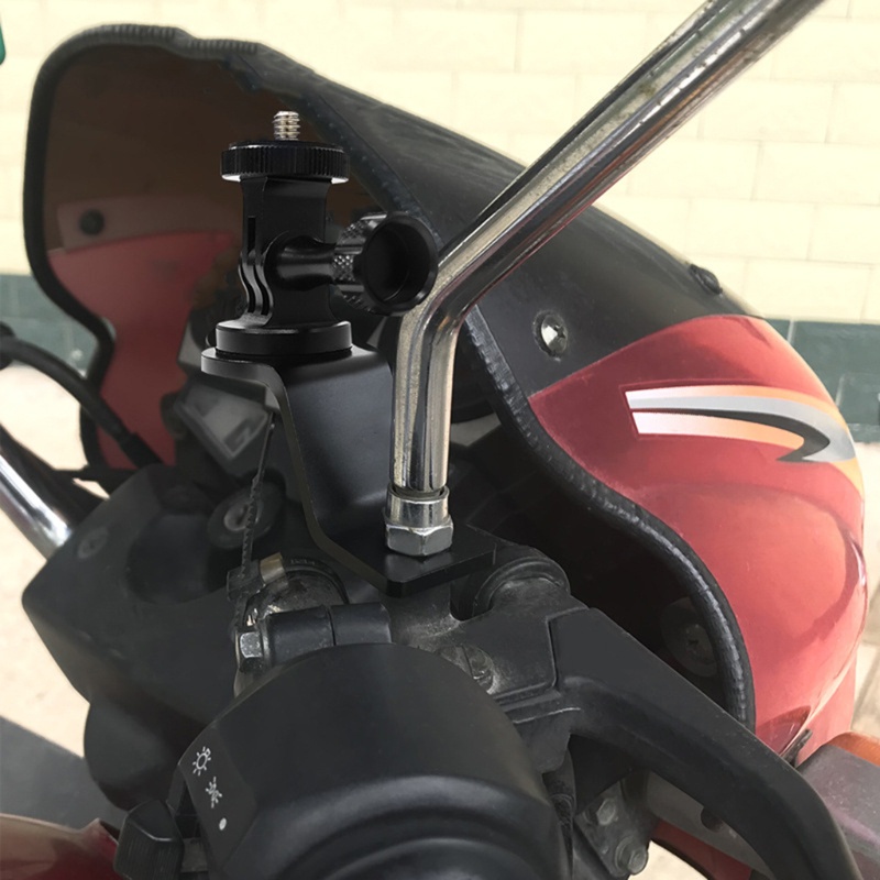 Hình ảnh Giá đỡ gắn gương chiếu hậu bằng hợp kim nhôm cho xe máy DJI-Osmo Action SJ4000 #7