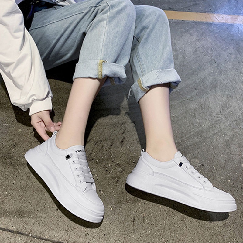 Giày thể thao RENBEN đế dày phong cách Hàn Quốc năng động dành cho nữ