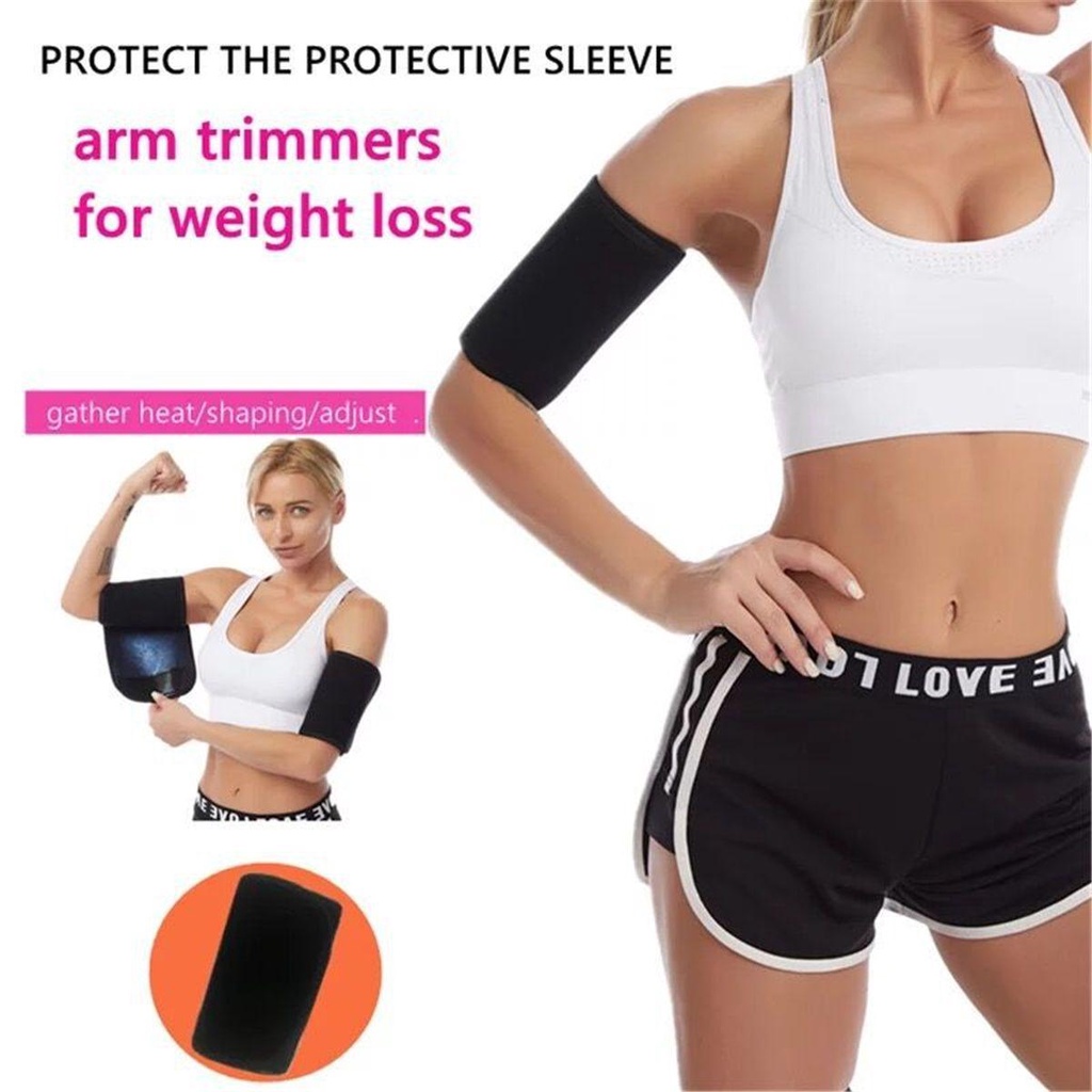 SHOUKEY 2 Đai Quấn Bắp Tay Tập Thể Thao Giảm Cellulite
