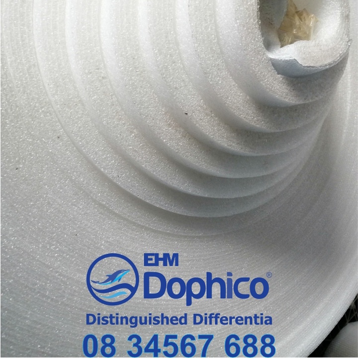 Xốp mút PE Foam dày 20mm  dùng lót bọc hàng hóa dễ vỡ, chống sốc đồ thủy tinh, gốm sứ, điện tử…