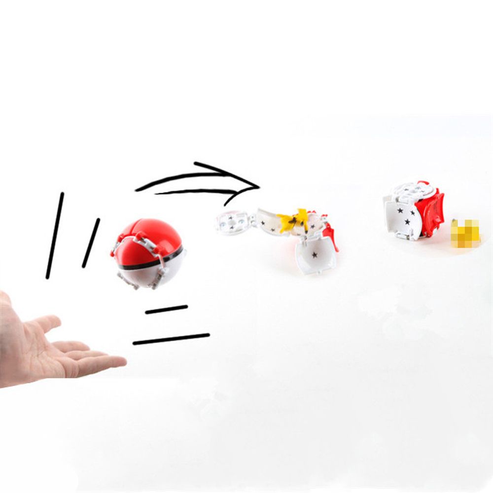 Mô hình quả cầu pokemon nhiều màu tùy chọn xinh xắn cho trẻ em