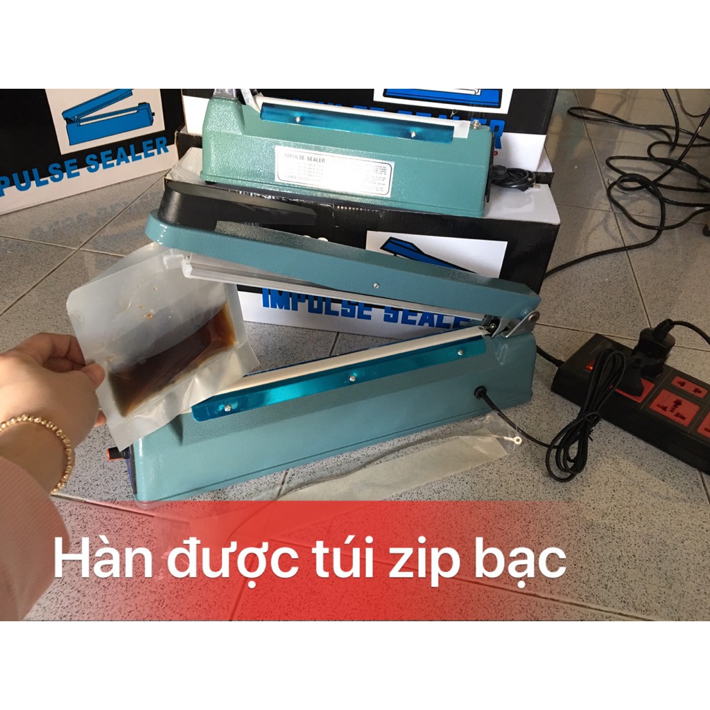 Máy hàn miệng túi 30cm VỎ SẮT SIÊU BỀN , Máy dập nhiệt ,Máy dập tay, máy ép túi, máy hàn nhiệt