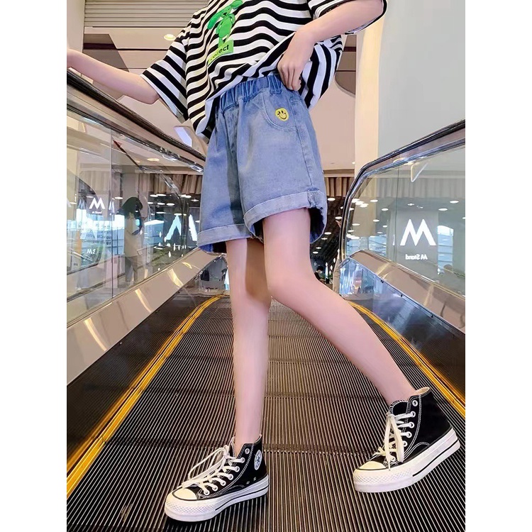 Quần Short Dạng Túi Trước Dành Cho Bé Gái - Mẫu Hot 2022 Hàng Quảng Châu Cao Cấp