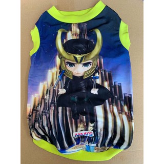 ÁO CHÓ MÈO THÚ CƯNG SIÊU ANH HÙNG, HOẠT HÌNH HƠN 20 MẪU CHẤT THUN BAO CHẮC CO GIÃN TỐT THU ĐÔNG, HÀNG THUN LOẠI 1