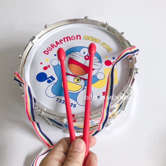 Đồ chơi trống lớn nhựa 21cm siêu dễ thương cho bé yêu âm nhạc thích làm nghệ sĩ đồ chơi cho bé trẻ em