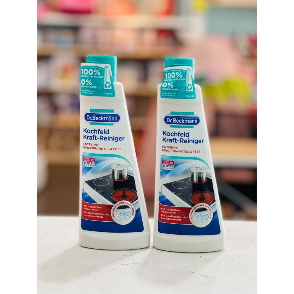 Dung dịch tẩy rửa bếp điện, bếp từ Dr.Beckmann - Đức