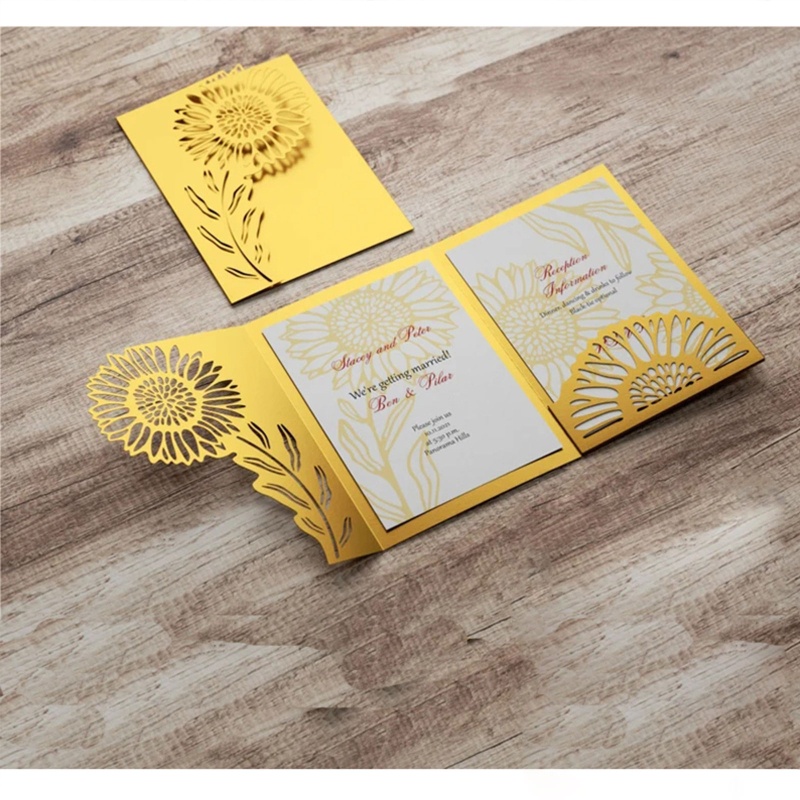 Khuôn Cắt Giấy Kim Loại Hình Hoa Hướng Dương Xinh Xắn