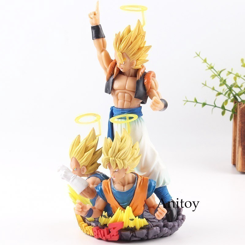 Mô hình Figure set: Hợp Thể Super Saiyan Vegeta & Son Goku Thành Gogeta Vol.1