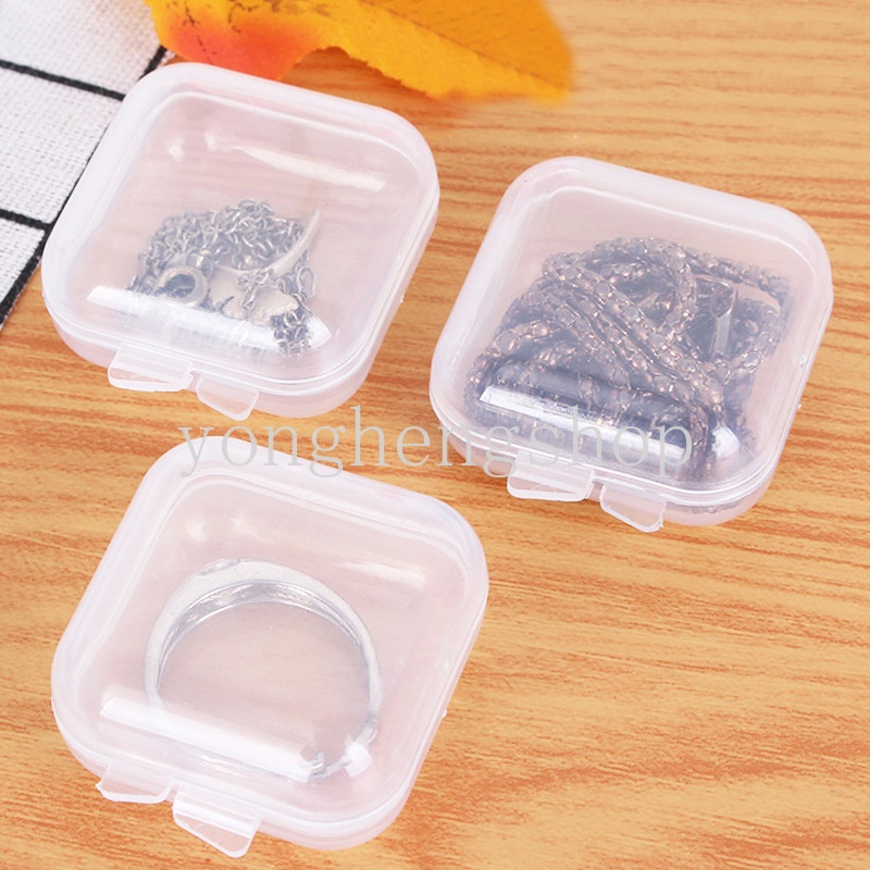 Set 10 Hộp Nhựa Trong Suốt Đựng Đồ Đa Năng