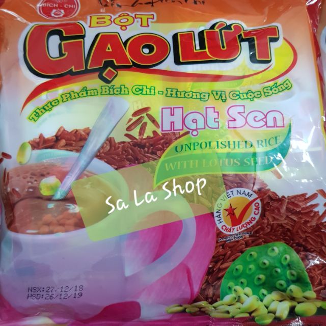 Bột gạo lứt hạt sen Bích Chi