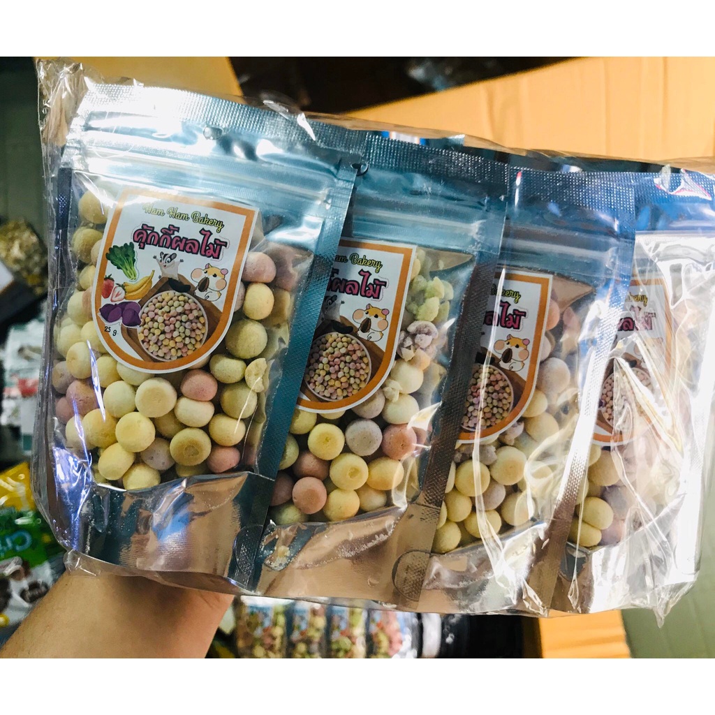 Snack thức ăn dặm,đồ ăn nhẹ dành cho chuột Hamster 6 loại ,thơm ngon ,bổ dưỡng và tốt cho sức khỏe nhập Thailan