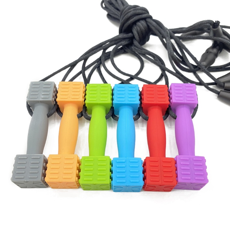 Ilicone ihew ihew ecklace for eething ihewi