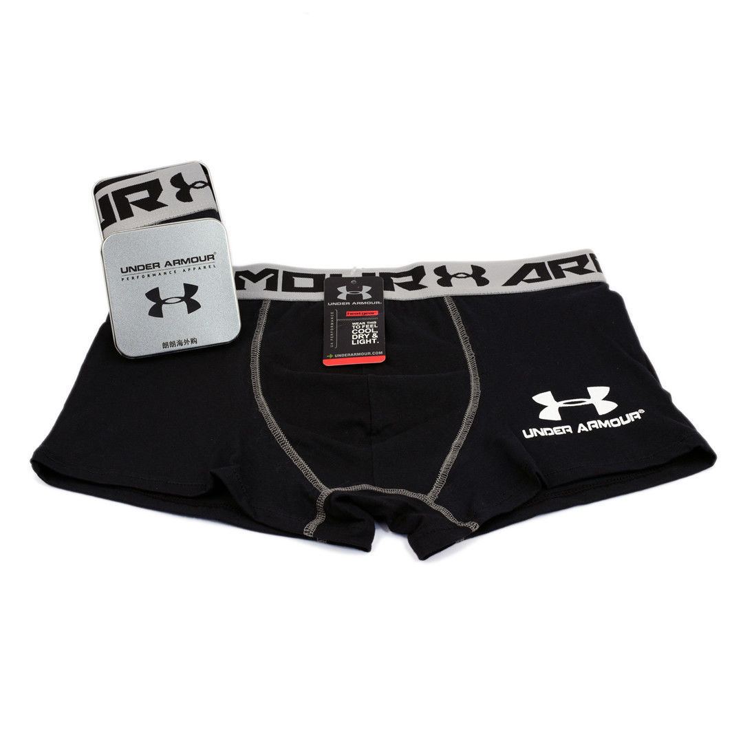 UNDER ARMOUR Quần Lót Boxer Cotton Thoáng Khí Cho Nam