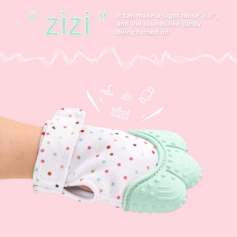 Găng Tay Silicone Nhiều Màu Cho Bé