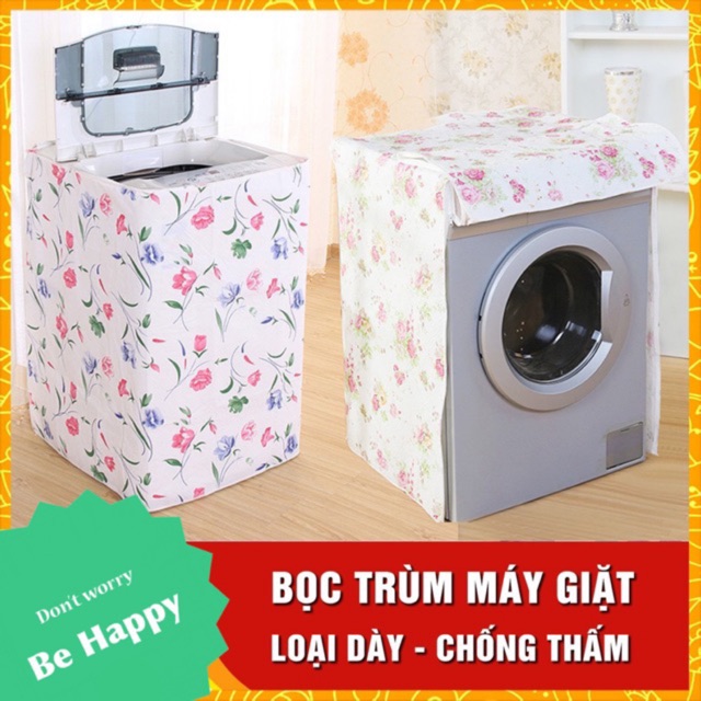 Áo trùm máy giặt loại dày đẹp ( chọn size )