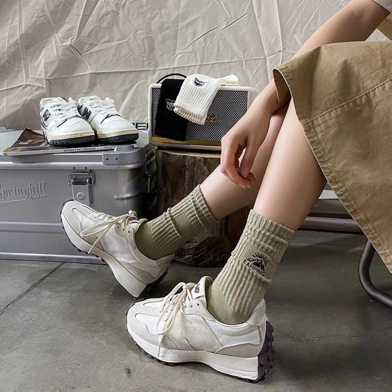 Tất vớ cao cổ nam/nữ thêu hình Camping đẹp -  bedth.socks