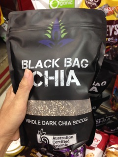 Hạt chia Úc Cao Cấp Black Bag Chia - 500 gr [Date 12/2019]