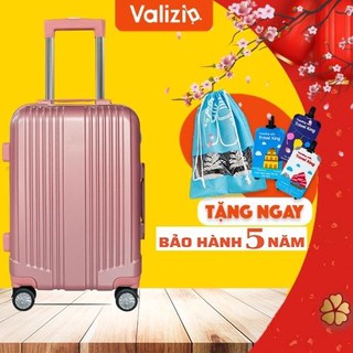 Vali kéo chống va đập siêu bền, Vali du lịch tay kéo nhôm không rỉ sét VALIZIO 603