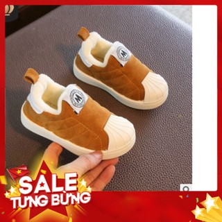 Giày nhung trẻ em cao cấp