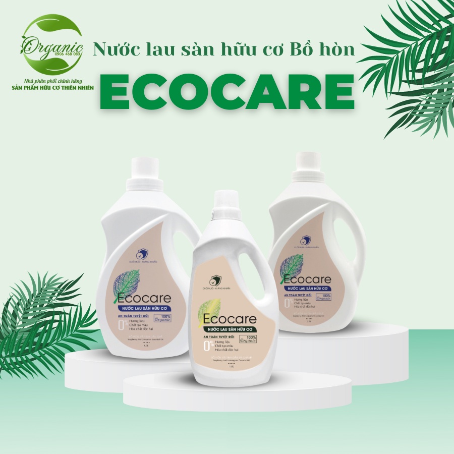 Nước lau sàn hữu cơ Bồ hòn Ecocare