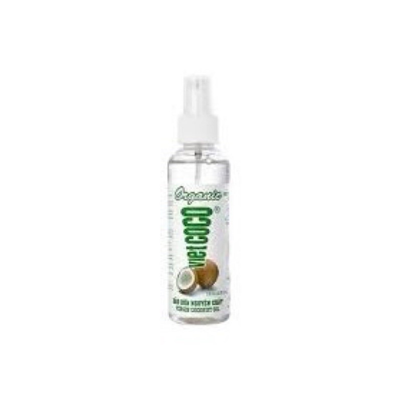 Combo 1 chai Dầu dừa nguyên chất dạng xịt tiện lợi làm mềm mượt tóc, dài mi chai 100ml