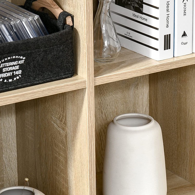 Tủ Sách Gỗ 6 Ngăn Thương Hiệu SIB Decor Kích Thước 97.5 x 65.5 x 30cm