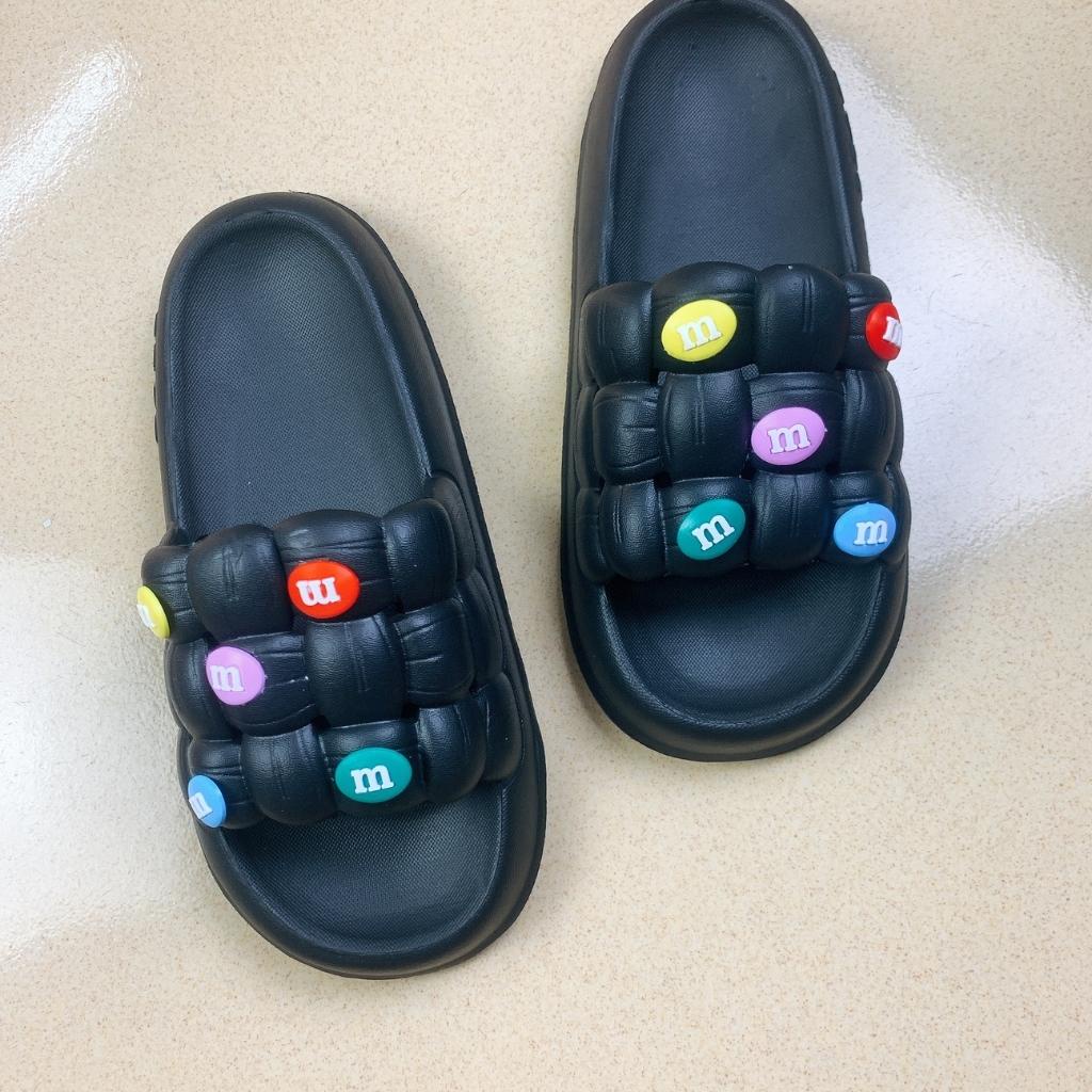 Dép bánh mì nữ đi trong nhà chao gắn stik MM