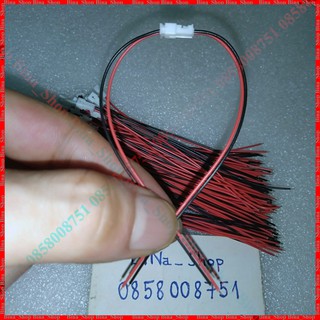Cáp JST 2pin 100mm đực cái
