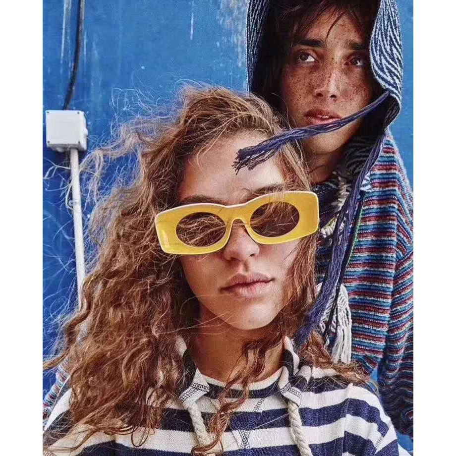 Kính mát gọng vuông thời trang cho nam nữ