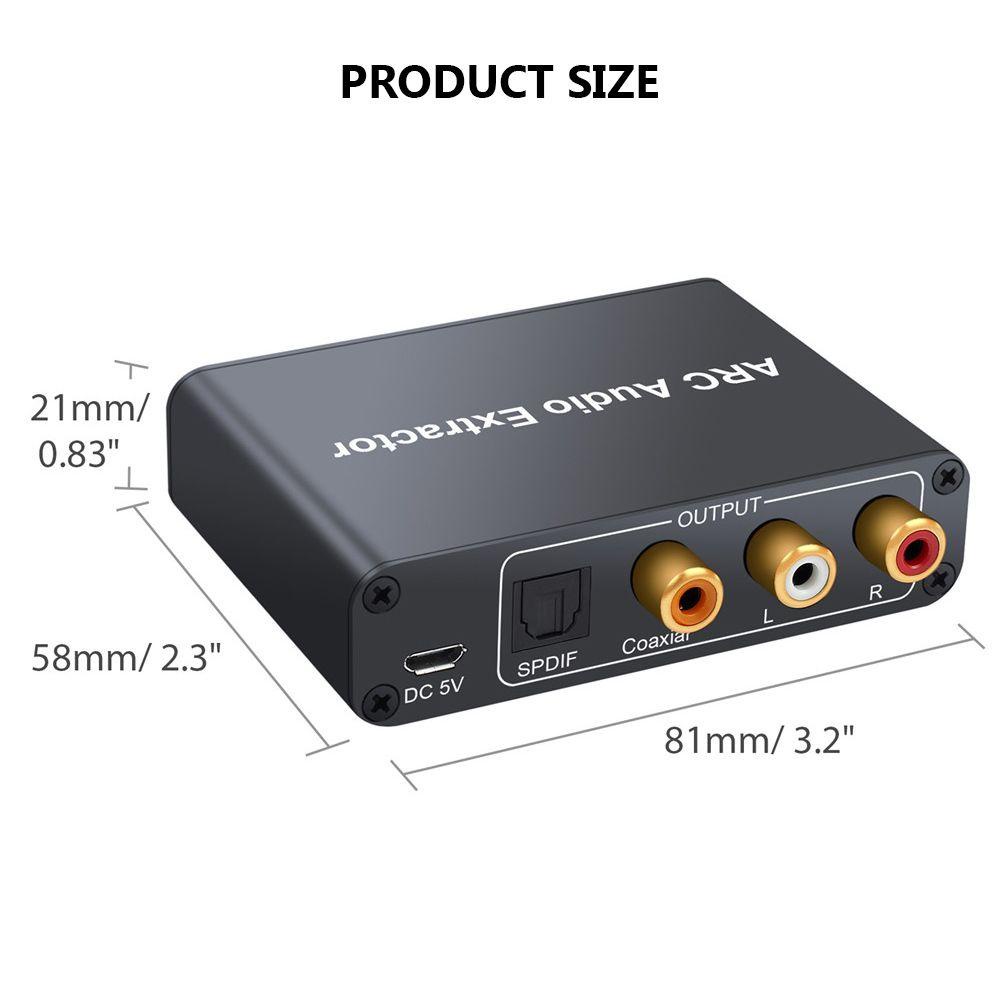 Bộ ChuyểN ĐổI Kênh Âm Thanh RCA 3.5MM