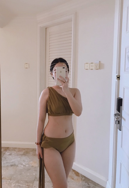Bikini nữ hoàng(Màu nâu trà) - Ảnh thật chủ shop chụp mẫu | BigBuy360 - bigbuy360.vn