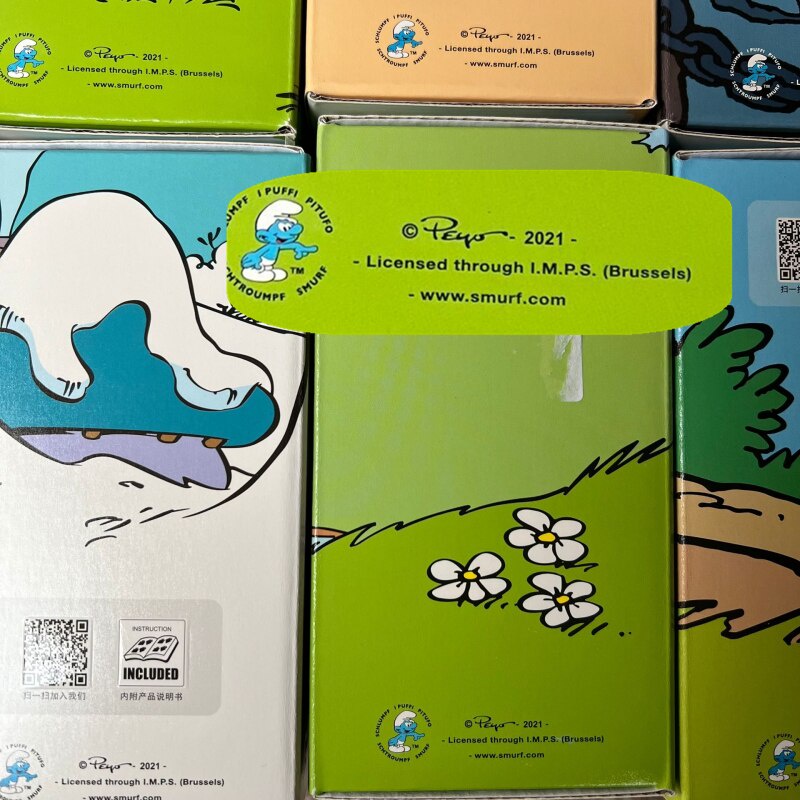Hoạt Hình Bộ Sưu Tập Mô Hình Đồ Chơi the smurfs balody mini Khối Gạch anime 18349 Làm Quà Tặng Sinh Nhật Cho Bé Gái