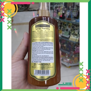 Xịt dưỡng tóc LACEI nâu 250ml 