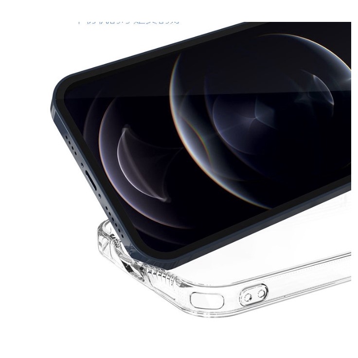 Ốp lưng iPhone 13 Seri loại cao cấp -TẶNG KÈM KÍNH CƯỜNG LỰC. Chống rơi hai trong một Shield Crystal Tone [Độ dày 1.5MM]