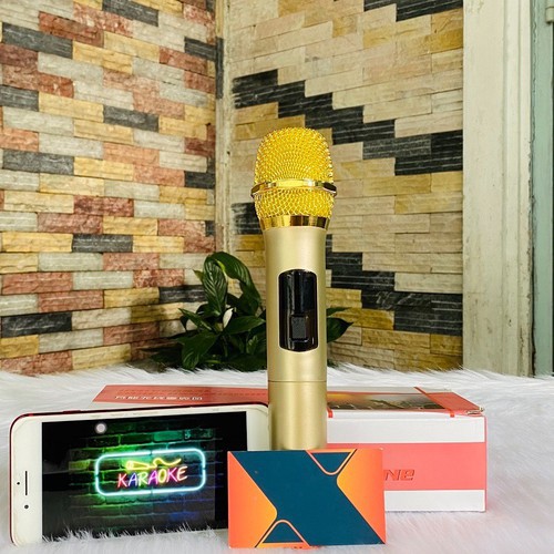 Micro karaoke ko dây HUANGSHI TV-1900  Freeship  micro không dây hát karaoke giá rẻ