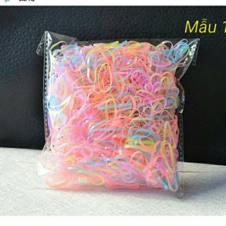 Thun cột tóc cho bé nhiều màu