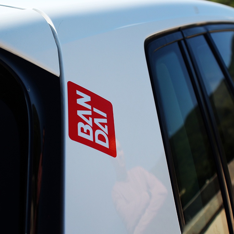 BANDAI Sticker Jdm Xe phản quang Dán xe máy JDM Mũ bảo hiểm xe máy Decal