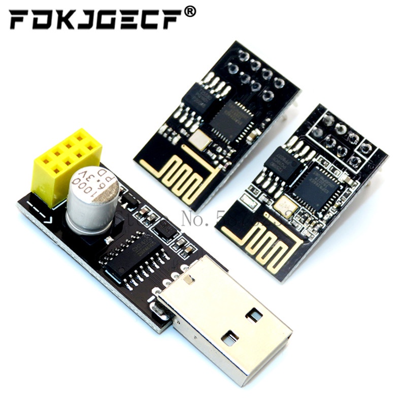Mô Đun Phát Triển Wifi Không Dây ESP01 UART GPIO0 ESP-01 ESP8266 CH340G USB Sang ESP8266