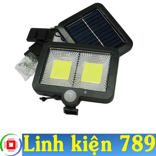 Đèn LED năng lượng mặt trời 2 khoang 100LED COB