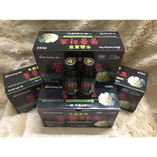 Nước uống đông trùng Hàn Quốc 10 chai x 100ml
