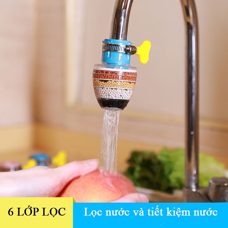 Đầu lọc nước tại vòi - gắn được mọi loại vòi nước