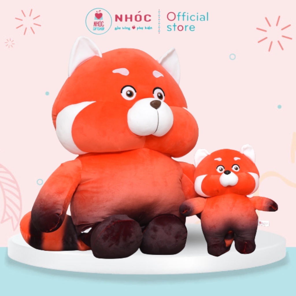 Turning Red Đồ Chơi Thú Nhồi Bông Gấu Trúc Đỏ Biến Hình Lông Min Đứng TC - NHÓC