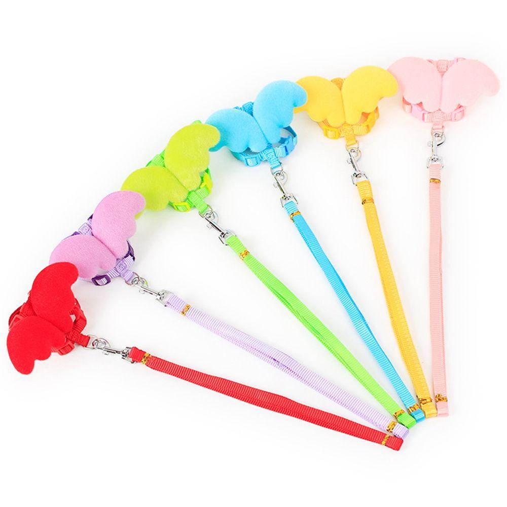 [COD] Dây Dắt Thú Cưng Đi Dạo Hình Đôi Cánh Thiên Thần Mềm Mại An Toàn