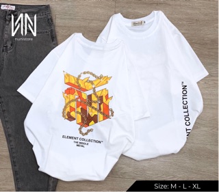 ÁO THUN UNISEX ELEMENT - METAL
